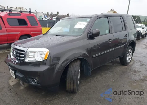 2013 Honda Pilot Ex-L from USA, damaged, VIN 5FNYF4H54DB057866